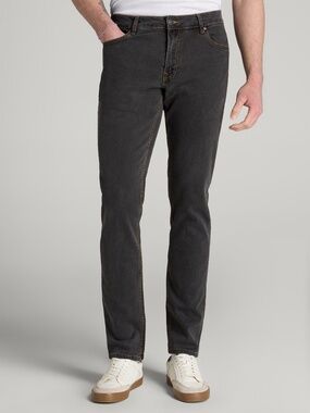 American Tall LJ&S TAPERED Jeans for Tall Men in Vintage Black Size 3232 / 38 /